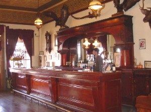 Long Branch Saloon Interior.