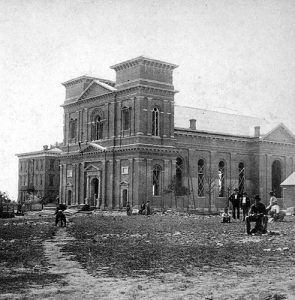 Cathedral of the Immaculate Conception, Alexander Gardner, 1867