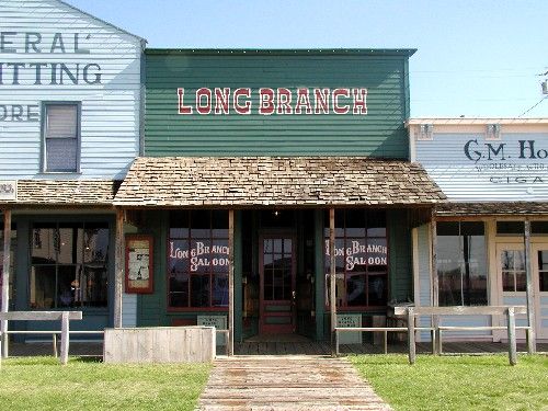 Long Branch Saloon, Dodge City, Kansas by Dave Alexander