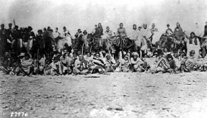 Navajo Prisoners taking the "Long Walk" 