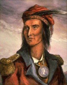 Shawnee Chief Tecumseh