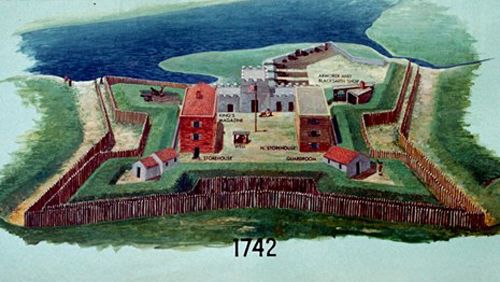 Fort Frederica, Georgia, 1742