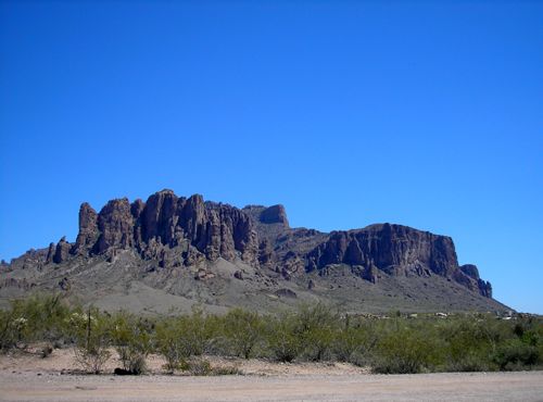 Superstition Mountain, Arizona by Kathy Alexander.
