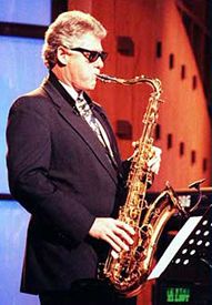 Bill Clinton Saxophone