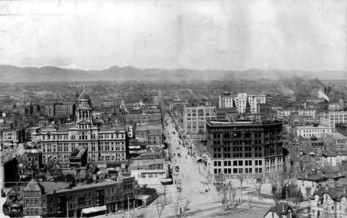 Denver, Colorado in 1896