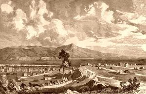 Denver and Auraria City, Colorado in 1860.