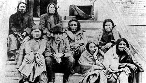 Cheyenne Prisoners from Dull Knife's Band, 1878