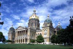 The Iowa Capitol in Des Moines, by Carol Highsmith