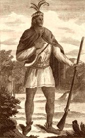 Wampanoag Chief Metacom, also called King Philip