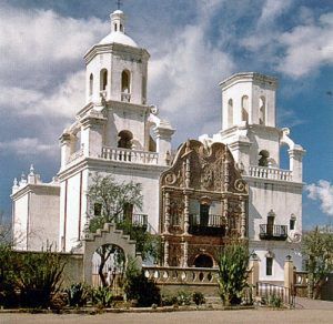 Mission San Xavier del Bac, Arizona.