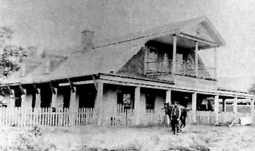 Peter Maxwell's house at Fort Sumner, New Mexico.