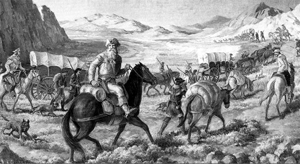 William Becknell blazes the Santa Fe Trail
