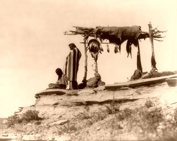 native american indian burial customs