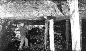 Interior of Dawson, New Mexico Mine, 1924
