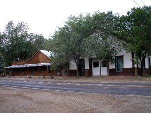 Schwenk's Hall, Cimarron, New Mexico today
