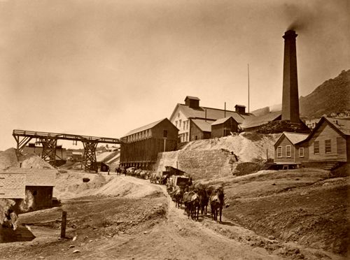Virginia City, Nevada Mining Works