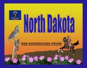 north dakota postcard