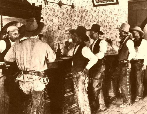 Cowboys at Tascosa, Texas
