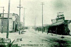 San Francisco Street in Santa Fe, New Mexico