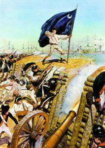Attack on Charleston South Carolina, June, 1776
