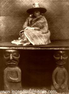 Kwakiutl woman, 1910, Edward S. Curtis