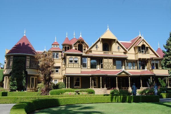 Winchester House Exterior by Kathy Alexander.