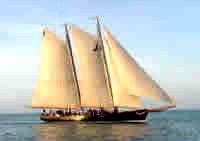 Three masted schooner