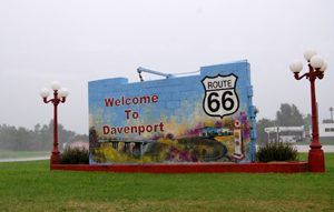 Welcome to Davenport, Oklahoma