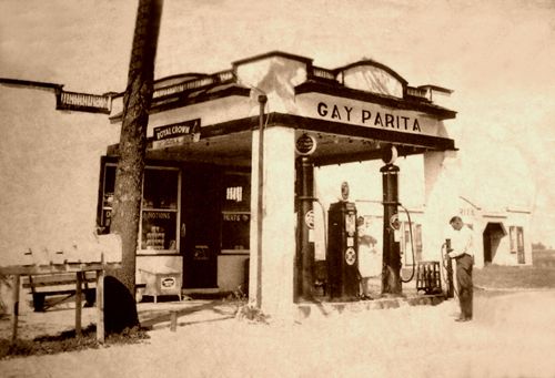 Gay Parita in Paris Springs Juntion, Missouri in the 1930s