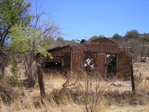 Harshaw, AZ abandoned home