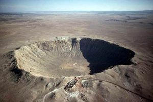 Meteor Crater, Arizona courtesy Wikipedia