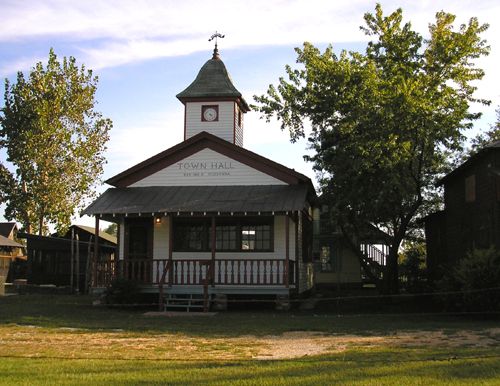 Town Hall in Red Oak, Missouri