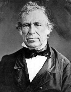 President Zachary Taylor about 1850.