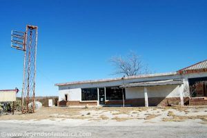 Though Comstock, Texas area is still called home to several hundred people, it looks pretty "ghost towny." Kathy Weiser-Alexander.