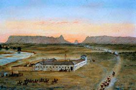 Fort Mitchell, Nebraska by William Henry Jackson