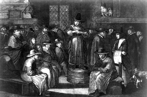Quakers meeting