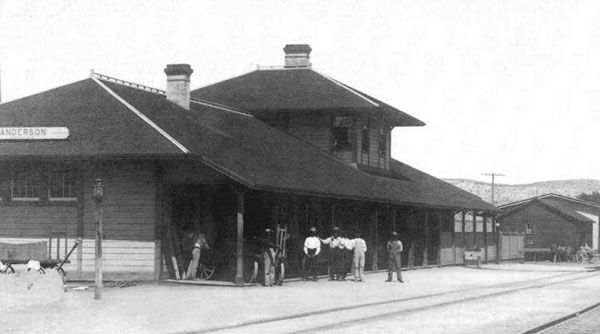 Sanderson Depot about 1910