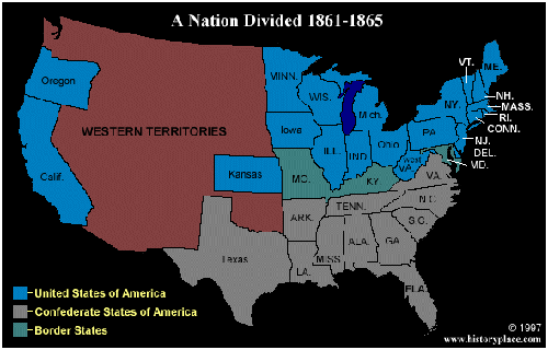 Civil War Map