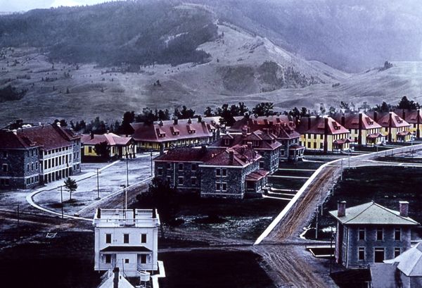 Fort Yellowstone in 1910