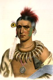 Ma-Has-Kah or White Cloud, an Ioway chief by Charles King, 1837.