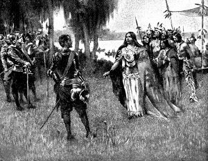 De Soto and the Indian Queen