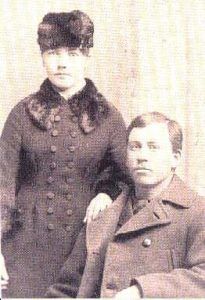 Laura and Almanzo in 1885