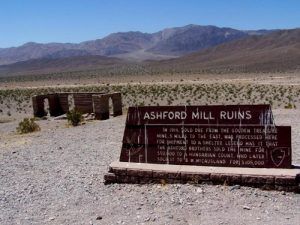 Ashford Mill Ruins, Death Valley, California