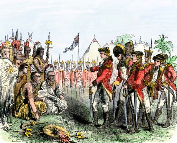 The Cherokee and the British