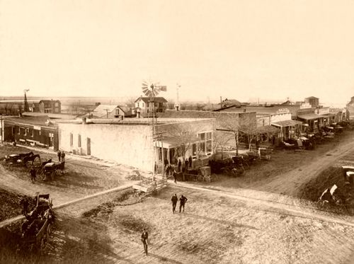 Dodge City in the late 1800's