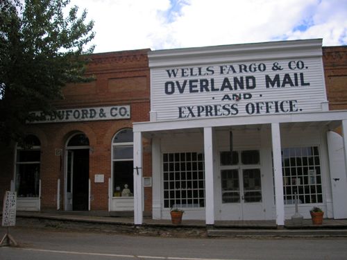 Wells Fargo, Virginia City, Montana by Kathy Alexander.