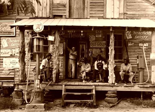A country store in the east, 1939.