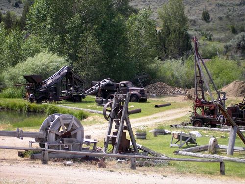 Nevada City, MT - Mining Remains