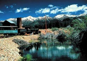 Sumpter Valley Railroad, photo by Steve Terrill, courtesy Oregon Tourism Commission