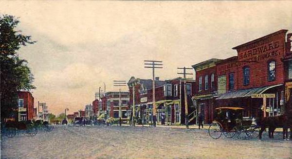 Villisca, Iowa in the early 1900's.